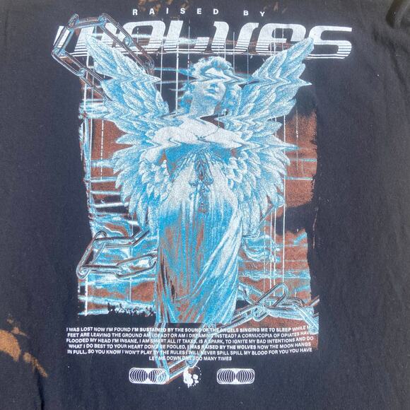 Falling in Reverse Band Raised By Wolves T-shirt Large - Picture 4 of 5